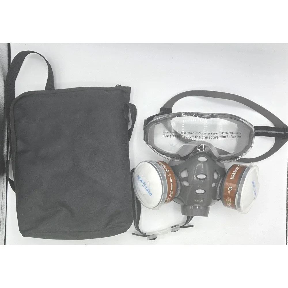 NASUM Full-Face Respirator Mask (Integrated Eye Protection)